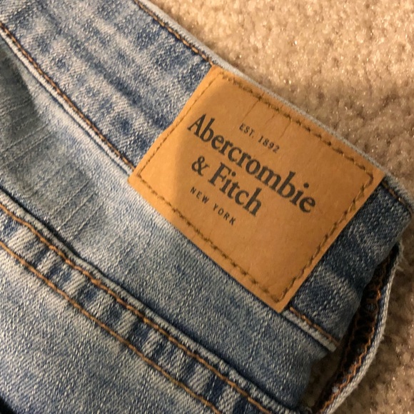 Abercrombie and Fitch Patchwork Skinny Jeans - Picture 5 of 6